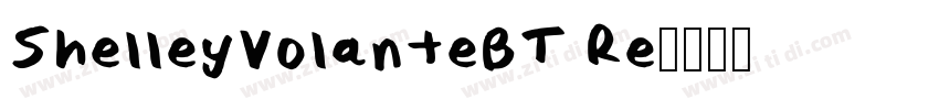 ShelleyVolanteBT Re字体转换